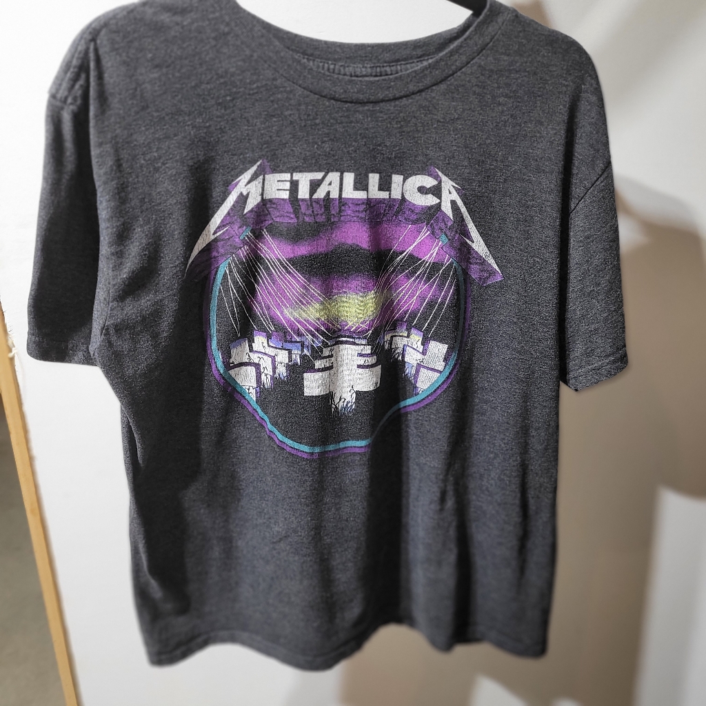 Metallica Master Of Puppets Licensed Metal TShirt 2017 Large Preowned